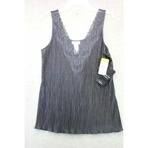 Vanity Fair Women's Black Camisole Sleepwear-Medium-New w/Tags